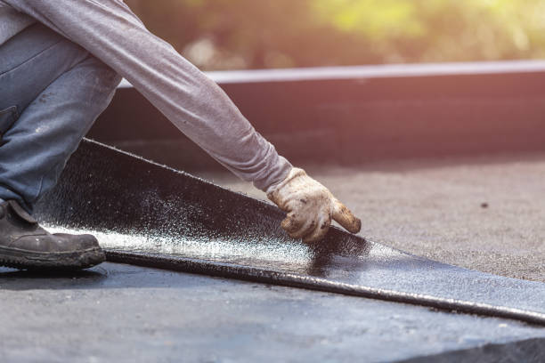 Professional Waterproofing technician working in Denmark, WI